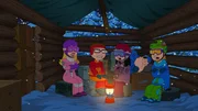 v.li.: Francine, Steve, Hayley, Stan, Jeff