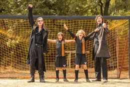 Marlon (Wilson Gonzalez Ochsenknecht), Elias (Aaron Kissiov), Leo (Michael Sommerer) Leon (Jimi Blue Ochsenknecht).