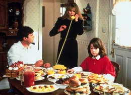 Tischlein deck dich: Dan Aykroyd als Steven Mills, Kim Basinger als Celeste Martin, Alyson Hannigan als Jessie Mills (Copyright SRF)