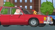 Peter Griffin (l.); Ernie (r.)
