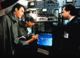 Im Bild: V.l.n.r.: Steve (Dan Aykroyd), Grady (Wesley Mann), Ron (Jon Lovitz)