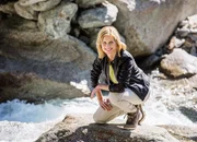 Sabine Dahinden - Moderatorin Dahinden am Gotthard auf der Göschneralp Sabine Dahinden - Moderatorin Dahinden am Gotthard auf der Göschneralp