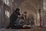 (v.l.n.r.) Thomas More (Andrew Buchan); Maggie Pole ( Laura Charmichael); William Compton (Luke Mullins) (v.l.n.r.) Thomas More (Andrew Buchan); Maggie Pole ( Laura Charmichael); William Compton (Luke Mullins)