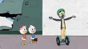 DUCKTALES - "The Infernal Internship of Mark Beaks!" - Huey competes with Dewey for a coveted internship with Duckburg's newest tech billionaire, Mark Beaks (Josh Brener, "Silicon Valley"), while Scrooge and Glomgold team up to take this new competitor down, in a new episode airing Saturday, October 21 (8:00- 8:30 A.M. EST) on Disney XD. (Disney XD) HUEY, DEWEY, MARK BEAKS DUCKTALES - "The Infernal Internship of Mark Beaks!" - Huey competes with Dewey for a coveted internship with Duckburg's newest tech billionaire, Mark Beaks (Josh Brener, "Silicon Valley"), while Scrooge and Glomgold team up to take this new competitor down, in a new episode airing Saturday, October 21 (8:00- 8:30 A.M. EST) on Disney XD. (Disney XD) HUEY, DEWEY, MARK BEAKS