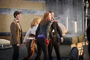 Le Docteur (MATT SMITH), River Song (ALEX KINGSTON), Amy Pond (KAREN GILLAN), Rory (ARTHUR DARVILL)