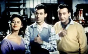 L-R: Kathrin (Caterina Valente), Sylvio (Silvio Francesco), Pierre (Peter Alexander).
