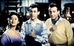 L-R: Kathrin (Caterina Valente), Sylvio (Silvio Francesco), Pierre (Peter Alexander).