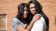 Drama: Tamisha’s mother and Valencia in the crime scene Drama: Tamisha’s mother and Valencia in the crime scene