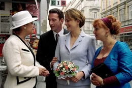 Monica Bleibtreu (Lea Steinwendner), Heio von Stetten (Simon Ladiner), Martina Gedeck (Greta Steinwendner), Petra Berndt (Trude Fischler).
