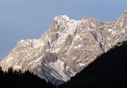 Die Zugspitze - mit 2962m Deutschlands h&ouml;chster Berg.