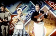 L-R: Sylvio (Silvio Francesco), Kathrin (Caterina Valente), Pierre (Peter Alexander).