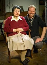 Lotte Michner, Hans Mosers Nichte mit Regisseur Wolfgang Liemberger.