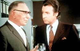 L-R: Herr Kannenberg (Theo Lingen), Dr. Peter Markus (Peter Alexander)