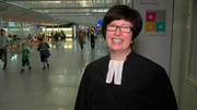 Flughafenpfarrerin Bettina Kl&uuml;nemann.