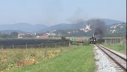Feistritztalbahn Ausfahrt Weiz.