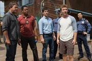 NELLA FOTO, DA SINISTRA: BRIAN MCNAMARA (ABEL MAHARIO), RUSSELL HORNSBY (HANK GRIFFIN), DAVID GIUNTOLI (NICK BURKHARDT), MICHAEL WELCH (JAKE), REGGIE LEE (WU)