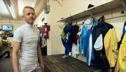 Filip Minarik in der Jockeykabine.