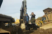 Parker Schnabel and Shane Smith talking Parker Schnabel and Shane Smith talking