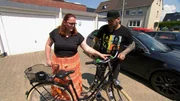 Kathrin und Andreas testen die "Semptec Fahrrad Klimaanlage".