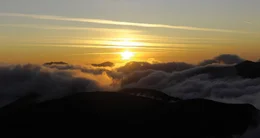 Nockberge Sonnenaufgang.