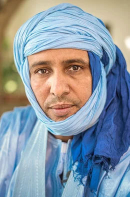 Mohamedou Slahi auf der Baustelle seines neuen Hauses in Nouakchott, Mauretanien