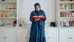 Welche Bedeutung spielt Glaube im Leben von jungen Menschen in Berlin und Brandenburg? Auf der Suche nach Halt und Gemeinschaft, finden viele Angebote in der Religion. F&uuml;nf Gl&auml;ubige &ouml;ffnen die Wohnungst&uuml;ren und geben Einblicke in unterschiedliche religi&ouml;se Rituale. Sie teilen ihre modernen Auffassungen von Religion und lassen uns an Lebenskrisen und deren Bew&auml;ltigungsversuchen teilhaben. - K&uuml;bra ist in einem bayrischen Dorf aufgewachsen und lebt erst seit ein paar Jahren in Berlin. Hier f&auml;llt sie als erkennbare Muslima nicht mehr auf.
