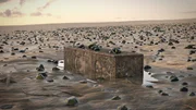 A 23 foot long metal box from the Magdala ship wreck. (ELECTRIC PICTURES) A 23 foot long metal box from the Magdala ship wreck. (ELECTRIC PICTURES)