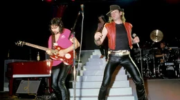 Udo Lindenberg (r, Archivfoto, 1983)