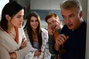R-L: Lisa (Bettina Zimmermann), Jennifer (Cosima Henman), Brian (Leon Seidel) und Michael (Christoph M. Ohrt)