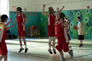 Vorne, v.li.: Craig (Matthew von der Ahe), Showtime (Bradley Edens), Marlon (Casey Metcalfe), Johnny (Kevin Iannucci).