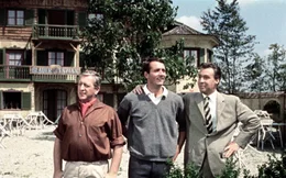 v.li.: Toni (Gunther Philipp), Hans (Peter Vogel), Heinz (Peter Alexander).