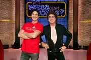 Als Kandidaten zu Gast bei "Wer weiß denn sowas?": Comedian Matze Knop (l.) und Comedian Atze Schröder (r.). Als Kandidaten zu Gast bei "Wer weiß denn sowas?": Comedian Matze Knop (l.) und Comedian Atze Schröder (r.).
