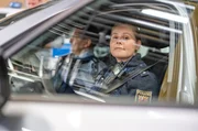 Polizeikommissarin Katharina Klüpfel in der Tiefgarage des Polizeipräsidiums Mainz. Polizeikommissarin Katharina Klüpfel in der Tiefgarage des Polizeipräsidiums Mainz.