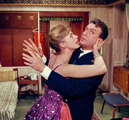Tatjana (Christiane K&ouml;nig), Peter Hollmann (Peter Alexander).