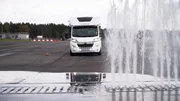 Wohnmobil Fahrtest. Wohnmobil Fahrtest.