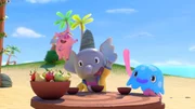 Wer will Aushilfs-Käpt'n sein? Pinkie, Takolo und Mamfie! Wer will Aushilfs-Käpt'n sein? Pinkie, Takolo und Mamfie!