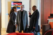 (v.l.n.r.) Lena Paulsen (Marem Hassler); Alden Parker (Gary Cole); Leon Vance (Rocky Carroll)