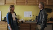 Laura Lippmann als Frieda Meisner; Christopher Kohn als Felix Groneberg Laura Lippmann als Frieda Meisner; Christopher Kohn als Felix Groneberg