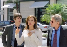 Mit &uuml;bersinnlichen F&auml;higkeiten auf Spurensuche: Josh Harnett als K.C. Calden, Lena Olin als Ruby, Harrison Ford als Joe Gavilan (Copyright SRF/Sony Pictures Television International)