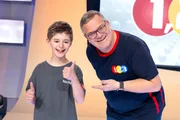 Kamerakind Nicolas mit Moderator Elton. Kamerakind Nicolas mit Moderator Elton.