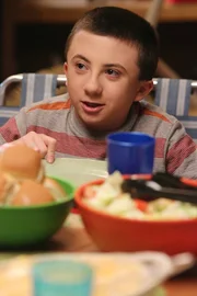 Atticus Shaffer (Brick Heck). Atticus Shaffer (Brick Heck).