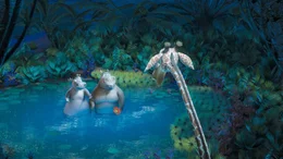 "Madagascar 2", Die New Yorker Zootiere machen sich nach ihrem Abenteuer in Madagaskar auf die Heimreise in den Big Apple. Die Pinguine machen ein Flugzeugwrack startklar - und ab geht's! &Uuml;ber Afrikas Savanne macht das Flugzeug nicht mehr mit. Nach einer atemberaubenden, aber bravour&ouml;sen Bruchlandung w&auml;hnen sich L&ouml;we Alex, Zebra Marty, Nilpferddame Gloria und Giraffe Melman im Paradies. Als Alex in dem Anf&uuml;hrer der Tiere seinen Vater erkennt, verfolgt Rivale Makunga bereits finstere Intrigenpl&auml;ne.  SENDUNG: ORF eins - MO - 26.10.2020 - 13:10 UHR. - Veroeffentlichung fuer Pressezwecke honorarfrei ausschliesslich im Zusammenhang mit oben genannter Sendung oder Veranstaltung des ORF bei Urhebernennung.