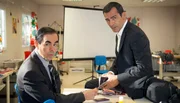 Kommissar Mehmet &Ouml;zakin (Erol Sander, re.) und Kollege Mustafa Tombul (Oscar Ortega S&aacute;nchez) blicken hinter die Fassade eines zwielichtigen Charity-Projektes.