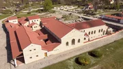 Wiederaufgebaute Therme, Carnuntum.