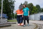 TanzTapir mit herrH in der Kl&auml;ranlage. Sie wollen mal sehen, wo all das Schmutzwasser landet, das wir Menschen Tag f&uuml;r Tag verursachen.