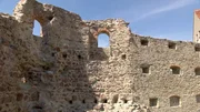 r&ouml;misches Mauerwerk des Lagers Favianis, Mautern an der Donau.