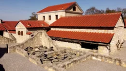 Rekonstruiertes Stadtviertel Carnuntum.