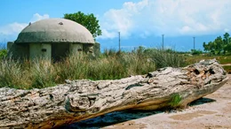 Betonpilz, Bunker, S&uuml;den Albaniens.