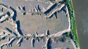 Wolgaufer südlich von Wolgograd. Wolgaufer südlich von Wolgograd.