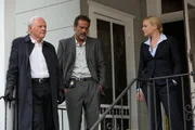 (v.l.n.r.) John Clancy (Anthony Hopkins); Joe Merriwether (Jeffrey Dean Morgan); Katherine Cowles (Abbie Cornish)